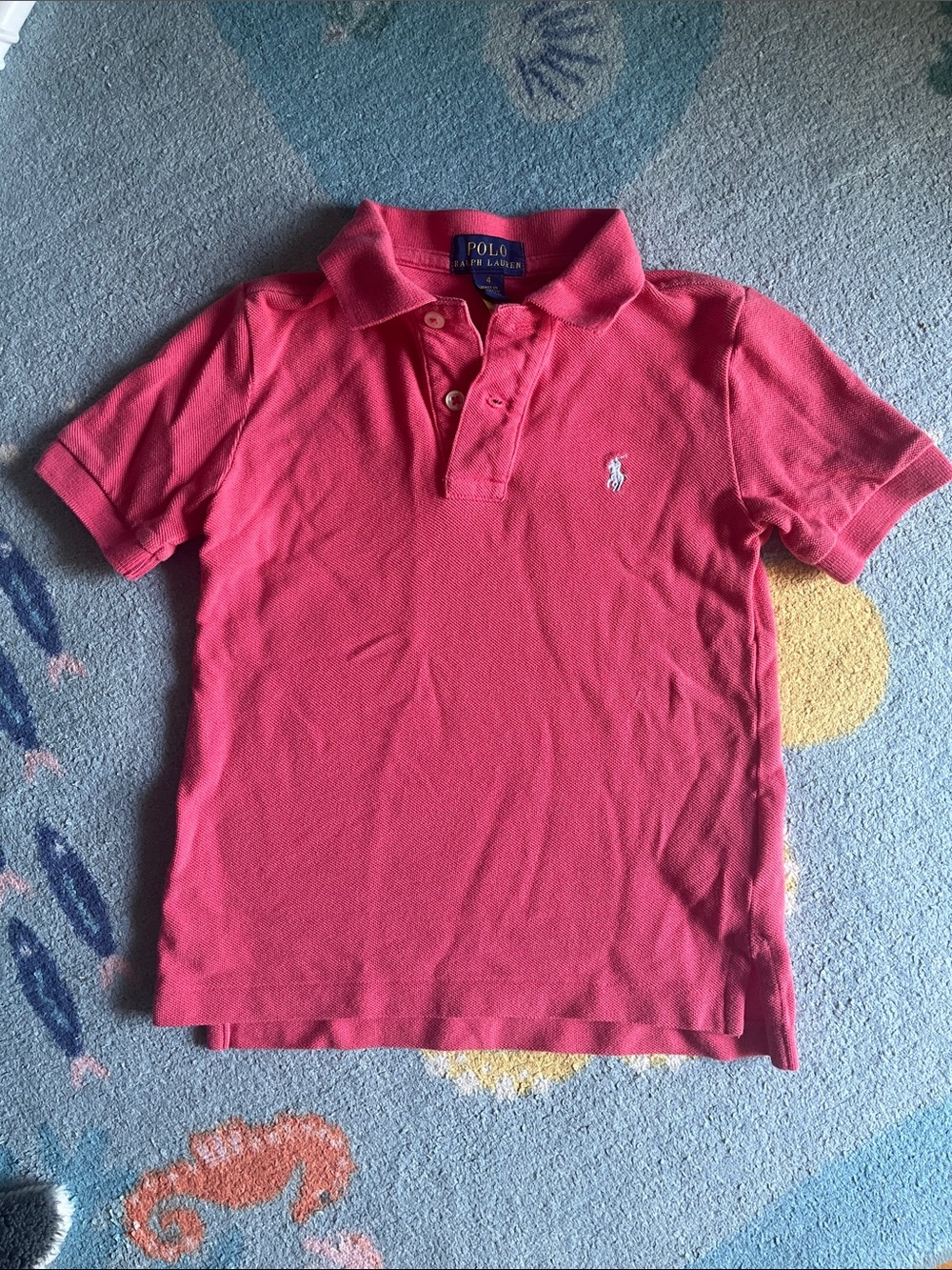 Pink polo